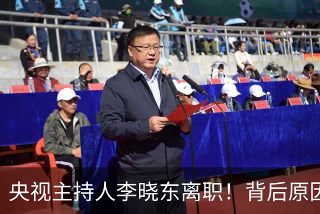 央视主持人李晓东离职！背后原因一言难尽，妻子不是孙小梅